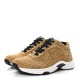 CHANEL Nylon Suede Calfskin Printed CC Sneakers 39.5 Beige