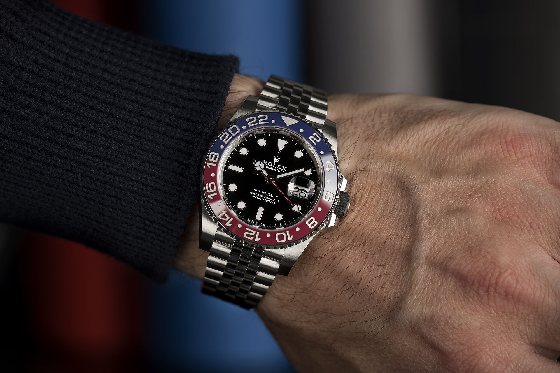 Rolex GMT-MASTER II 126710BLRO 40mm